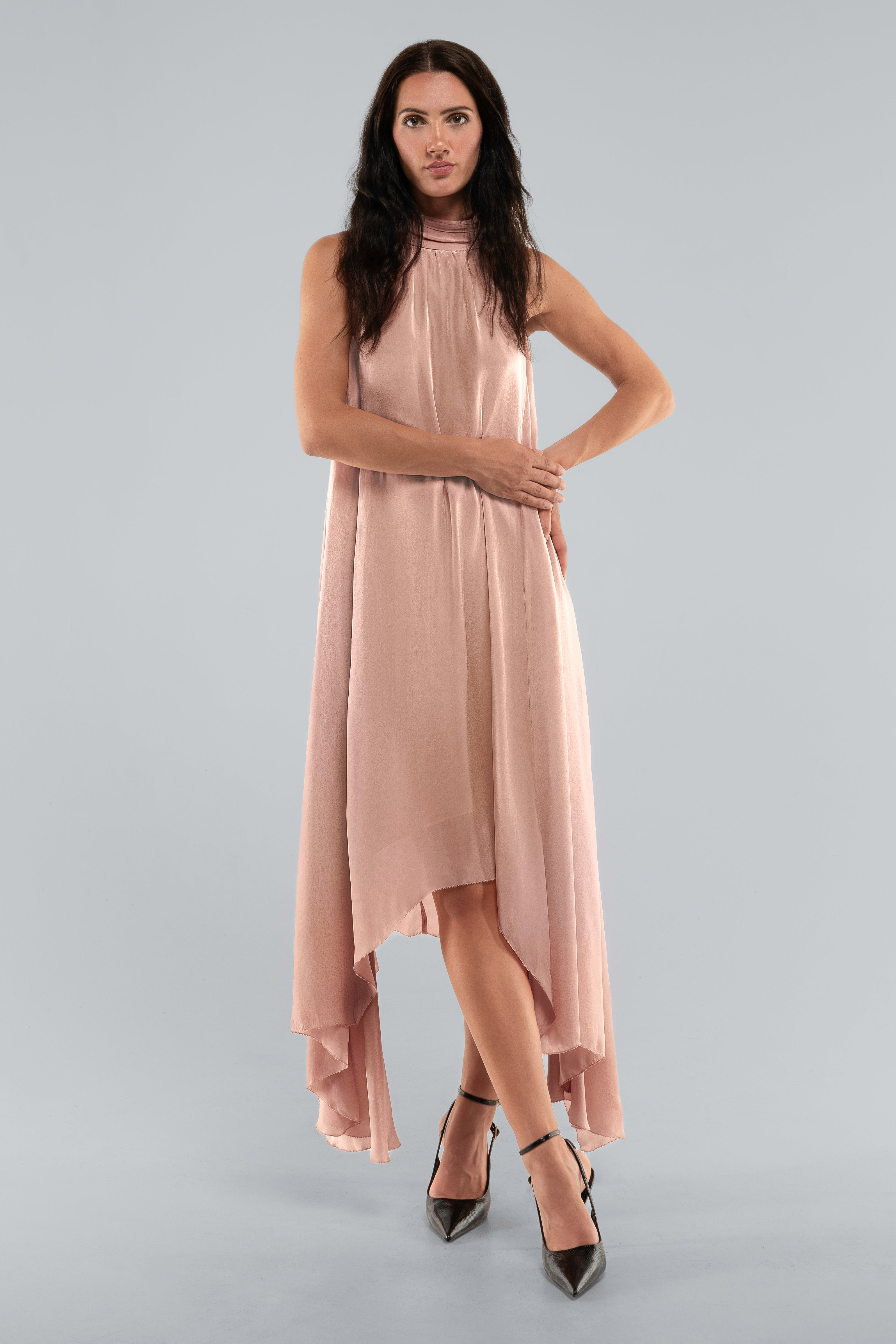 Fluere Halter Dress